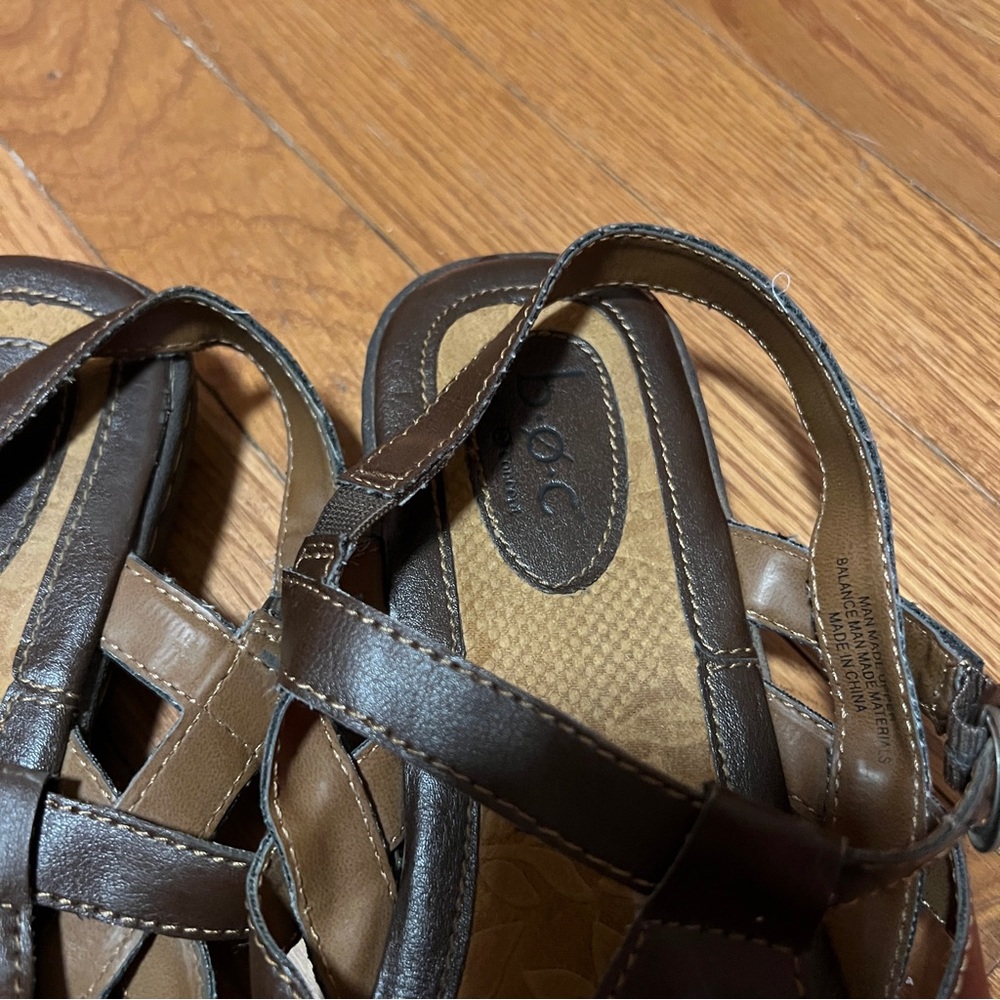 b.o.c. Born Concept Brown Strap Sandals - Picture 5 of 10